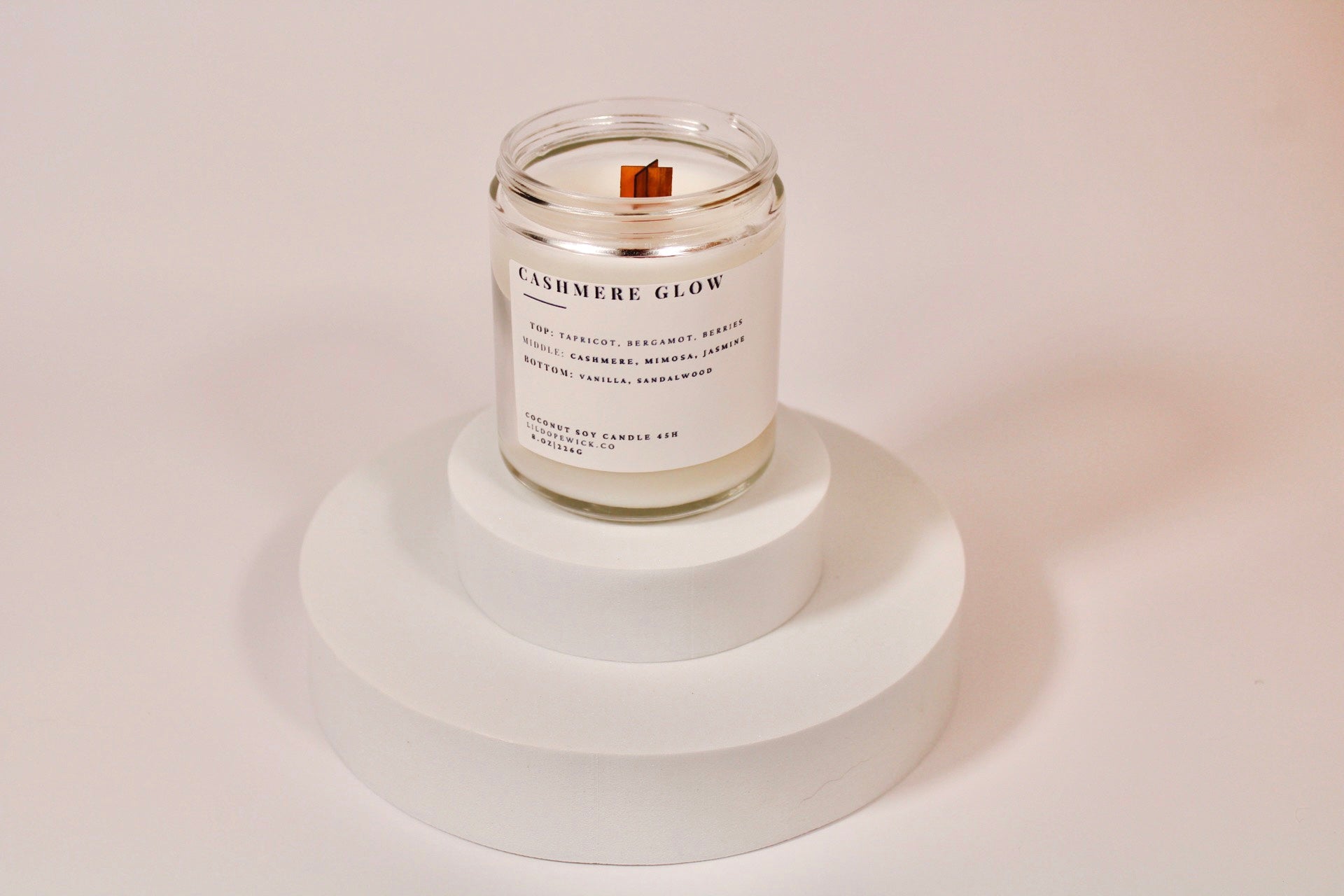 Cashmere glow clearance candle